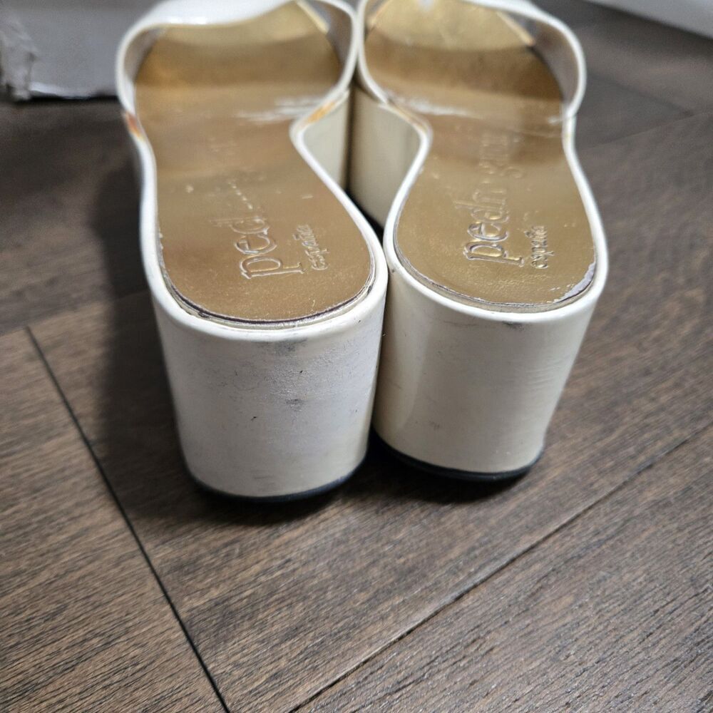 Pedro Garcia Women's Platform Sandal Shoes Slides Size 38.5 8.5 - Picture 5 of 8